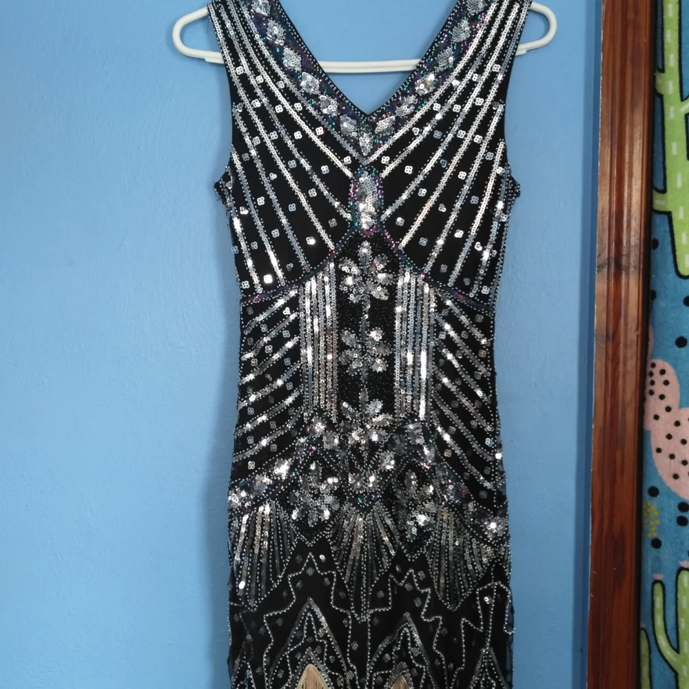 Sequin Flapper Dress - Picture 6 of 6
